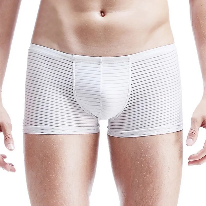3pcs/Lot Men'S Underwear Man Boxer Summer Ice Network Mesh Breathable Sexy Youth Boxer Bamboo Ventilate Shorts Four Shorts Cosy
3pcs/Lot Men'S Underwear Man Boxer Summer Ice Network Mesh Breathable Sexy Youth Boxer Bamboo Ventilate Shorts Four Shorts Cosy