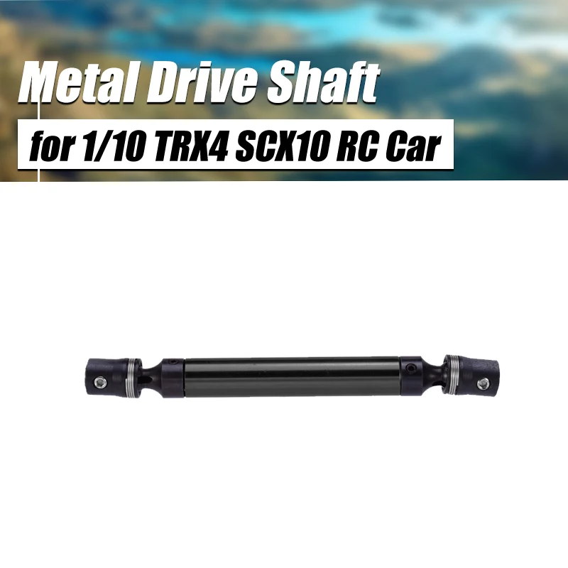Металлический приводной вал для 1:10 RC Crawler Car Traxxas TRX4 Axial SCX10 RC4WD D90 RC Car Part 100-130/110-140/120-160 мм Black
Металлический приводной вал для 1:10 RC Crawler Car Traxxas TRX4 Axial SCX10 RC4WD D90 RC Car Part 100-130/110-140/120-160 мм Black