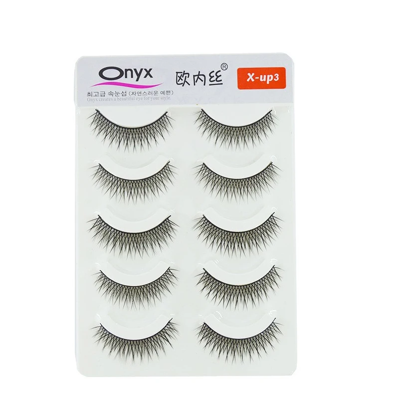 Manually install false eyelashes of thick curls, 5 pairs of daily makeup eyelashes for women, natural simulation
Manually install false eyelashes of thick curls, 5 pairs of daily makeup eyelashes for women, natural simulation