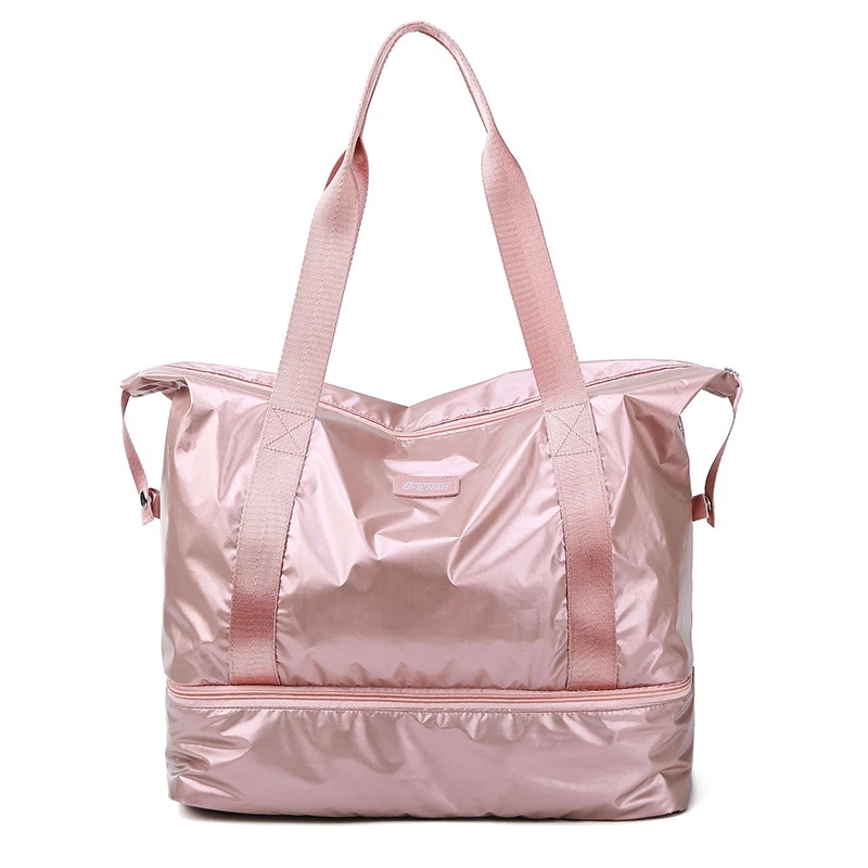 Fashion Waterproof Travel Duffle Bags for Women Large Capacity Lady Luggage Storage Bag Multifunction Wet Dry Gym Separation Bag
Fashion Waterproof Travel Duffle Bags for Women Large Capacity Lady Luggage Storage Bag Multifunction Wet Dry Gym Separation Bag