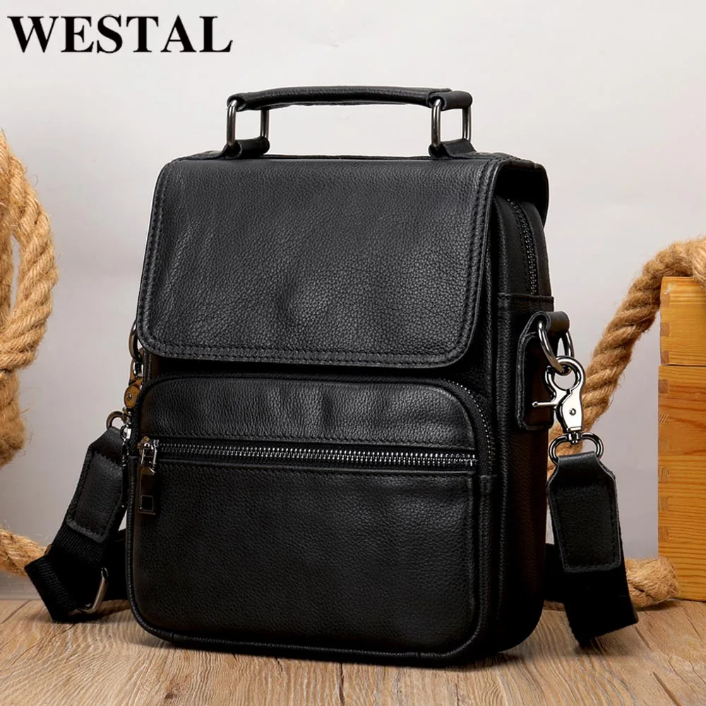 WESTAL Leather Shoulder Bag Man Top-handle Bags for Men Genuine Leather Messenger Bag Designer Men's Leather Handbags Men Bag
WESTAL Leather Shoulder Bag Man Top-handle Bags for Men Genuine Leather Messenger Bag Designer Men's Leather Handbags Men Bag