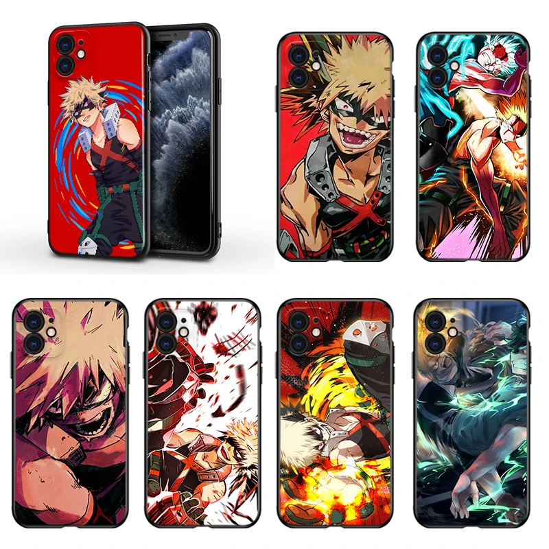 My Hero Bakugo Katsuki For Apple iPhone 13 12 11 Mini XS XR X Pro MAX SE 2020 8 7 6 5 5S Plus Black Silicone Phone Case
My Hero Bakugo Katsuki For Apple iPhone 13 12 11 Mini XS XR X Pro MAX SE 2020 8 7 6 5 5S Plus Black Silicone Phone Case
