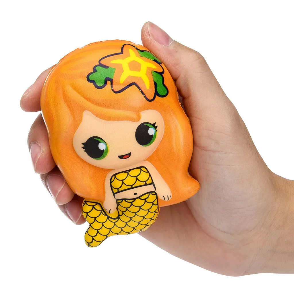 Squishies Toys Kawaii Fish Girl Slow Rising Cream Scented Stress Relief Toy Gifts Happy Sensory Toy Simple Dimple Fidget Toys 
Squishies Toys Kawaii Fish Girl Slow Rising Cream Scented Stress Relief Toy Gifts Happy Sensory Toy Simple Dimple Fidget Toys