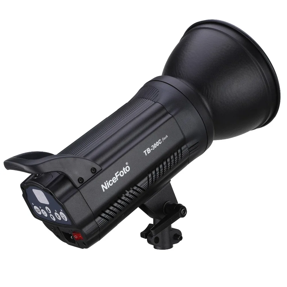 NiceFoto TB-300C 300W студисветильник вспышка с быстрой перезарядкой и сенсорным управлением
NiceFoto TB-300C 300W студисветильник вспышка с быстрой перезарядкой и сенсорным управлением