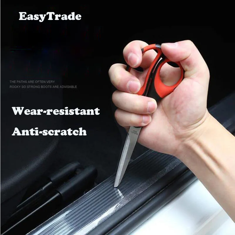 For Nissan Qashqai J11 Car Styling Nano Rubber Door Sill Protector Goods Sticker 2015 2016 2017 2018 2019 2020 Accessories | Автомобили и