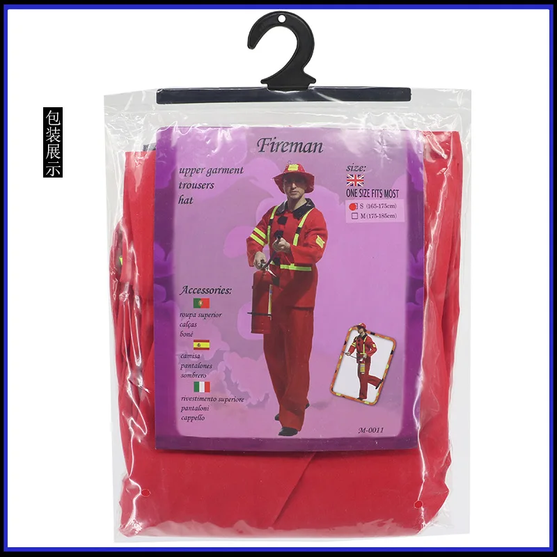 Halloween Cosplay Costumes for Men Adult Fancy Role Play Fireman Costume Party Firefighter Fire Suit Clothes Firefighter Uniform
Halloween Cosplay Costumes for Men Adult Fancy Role Play Fireman Costume Party Firefighter Fire Suit Clothes Firefighter Uniform