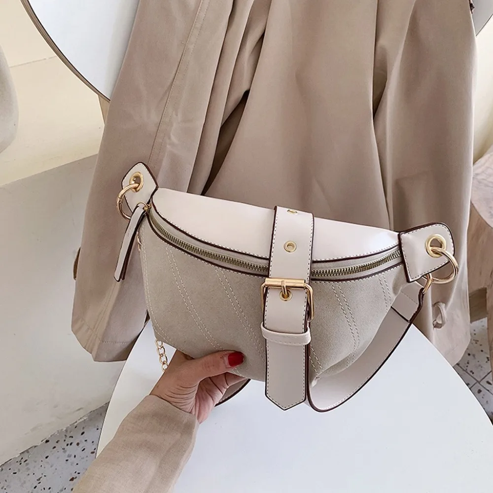 Fashion Chain Fanny Pack Banana Waist Bag New Brand Belt Bag Women Waist Pack PU Leather Chest bag Belly Bag
Fashion Chain Fanny Pack Banana Waist Bag New Brand Belt Bag Women Waist Pack PU Leather Chest bag Belly Bag