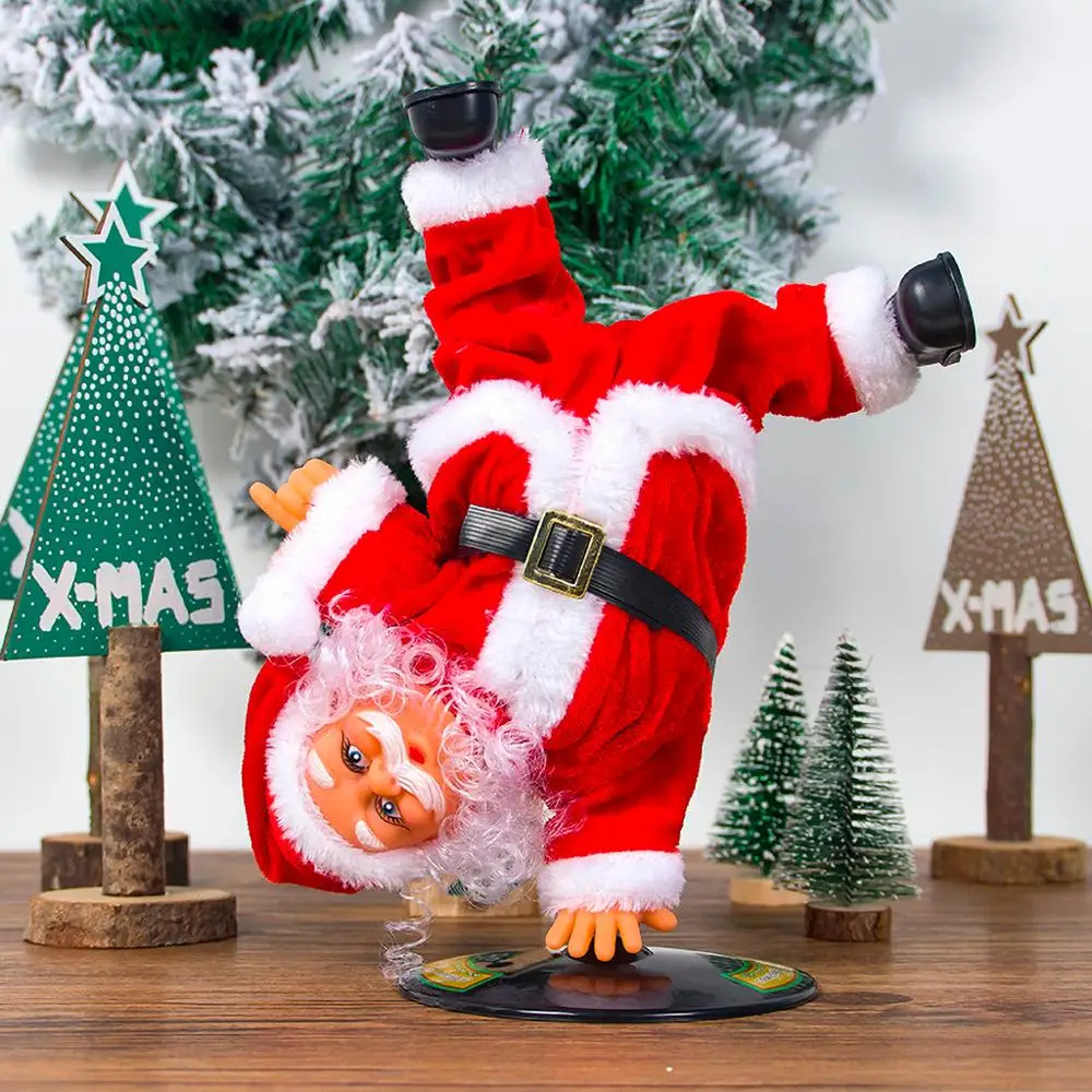 2020 Christmas Decorations For Home Santa Claus Dancing Singing Doll as Plush Music Toy For Kids Gift New Year Ornaments
2020 Christmas Decorations For Home Santa Claus Dancing Singing Doll as Plush Music Toy For Kids Gift New Year Ornaments