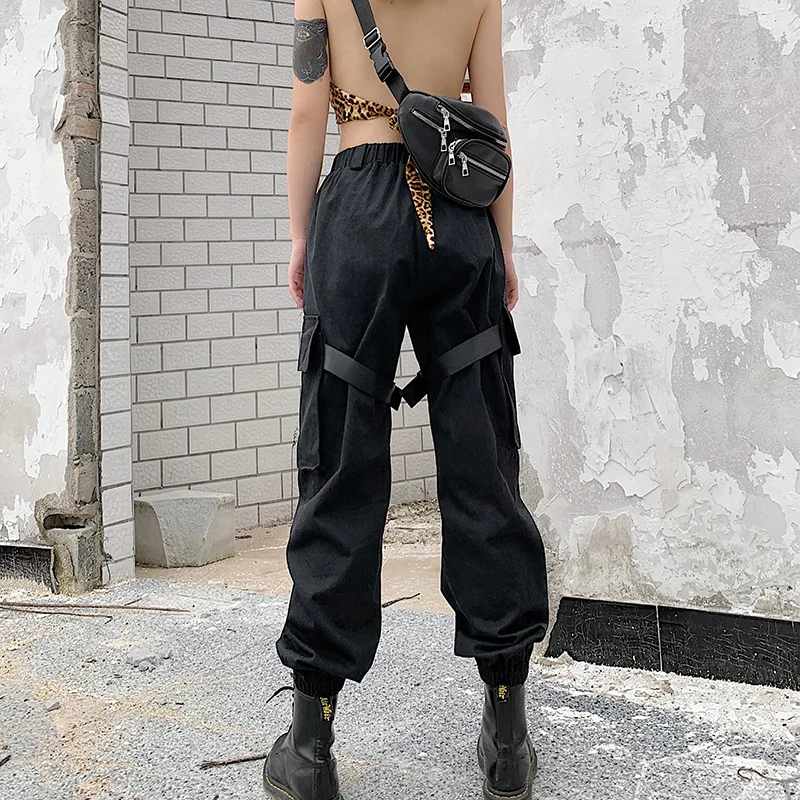 Europe And America Autumn Spring Women Pants Soild Color Overalls Fashion Elastic Waist Loose Cool Street Casual Tie Feet Pants 
Europe And America Autumn Spring Women Pants Soild Color Overalls Fashion Elastic Waist Loose Cool Street Casual Tie Feet Pants