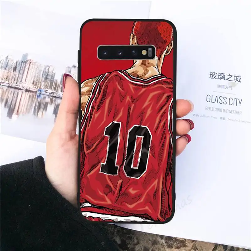 Japanese Anime Slam Dunk Rubber Phone Case For Samsung S6 S7 edge S8 S9 S10 e plus A10 A50 A70 note8 J7 2017
Japanese Anime Slam Dunk Rubber Phone Case For Samsung S6 S7 edge S8 S9 S10 e plus A10 A50 A70 note8 J7 2017