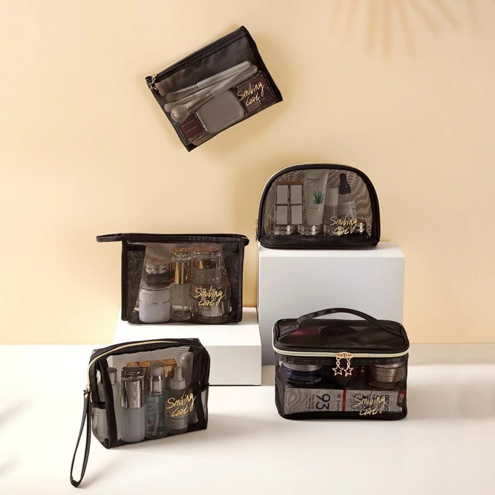 Storage Pouch Large Capacity Wear Resistant Polyester Cosmetic Organizer Mesh Bag for Home
Storage Pouch Large Capacity Wear Resistant Polyester Cosmetic Organizer Mesh Bag for Home