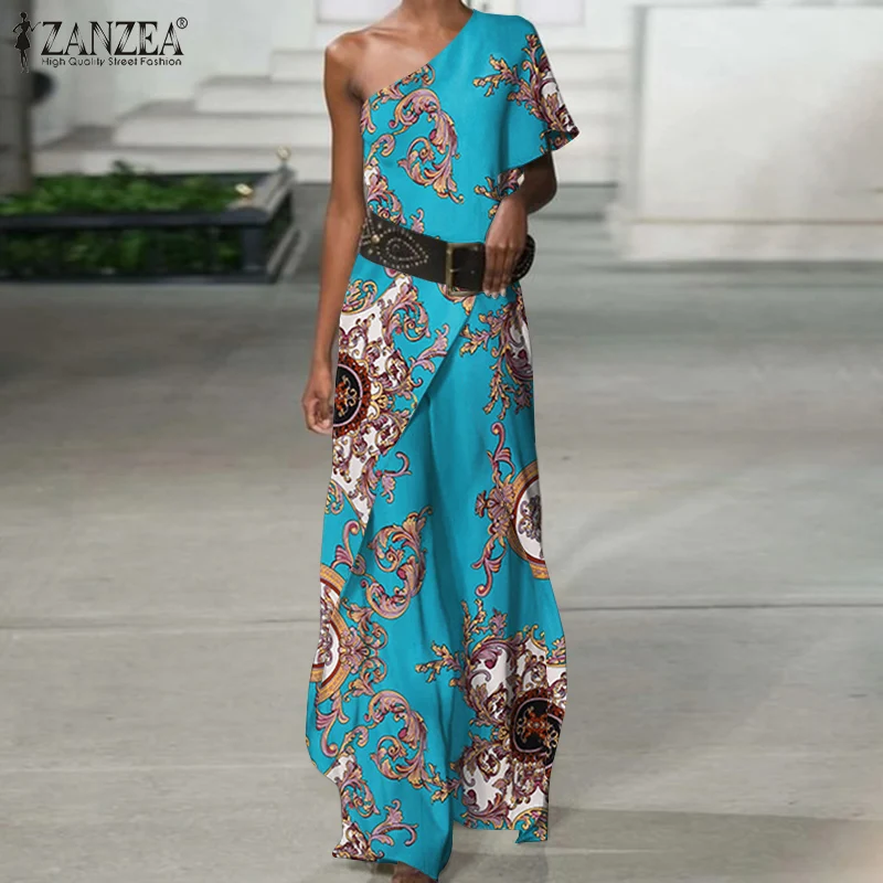 Fashion Women's Printed Jumpsuits 2021 Summer Off Shoulder Overalls ZANZEA Casual Loose Oversized Party Rompers Holiday Playsuit
Fashion Women's Printed Jumpsuits 2021 Summer Off Shoulder Overalls ZANZEA Casual Loose Oversized Party Rompers Holiday Playsuit