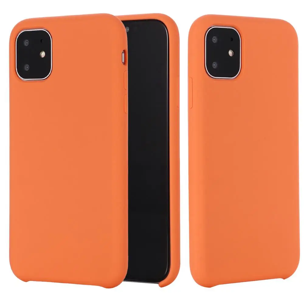 10 шт./лот жидкий силиконовый чехол для iPhone 11 Pro Max XR XS X 7 8 6 6S Plus SE2 SE 2 шелковистый
