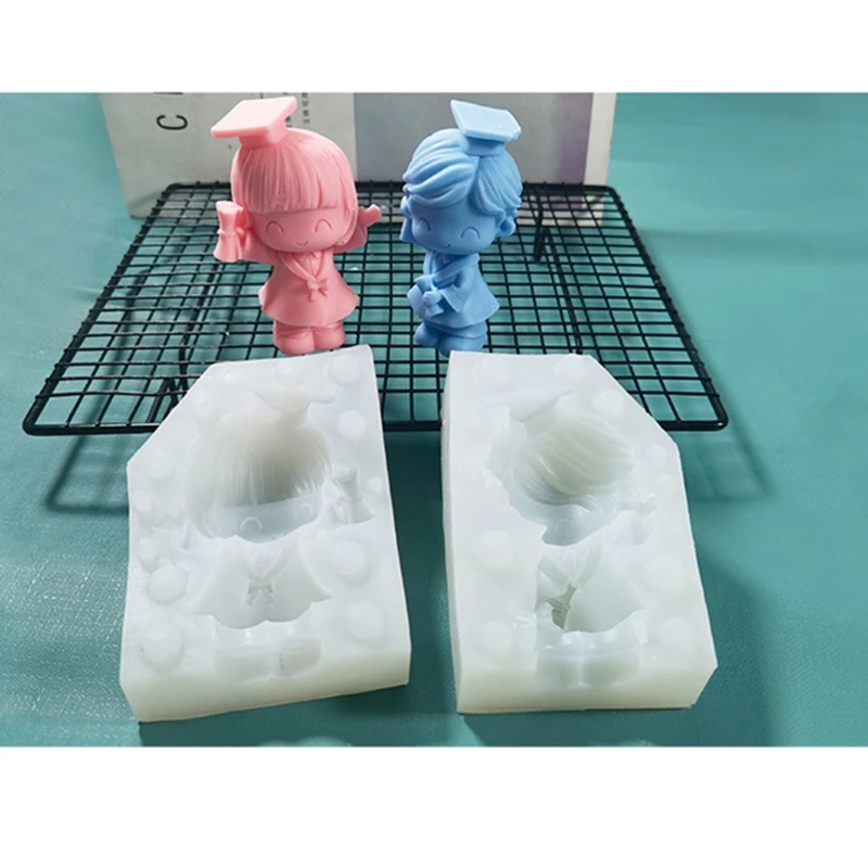 Graduated Bachelor Epoxy Resin Mold Aromatherapy Candle Plaster Handmade Soap Silicone Mould DIY Crafts Ornaments Casting T84A
Graduated Bachelor Epoxy Resin Mold Aromatherapy Candle Plaster Handmade Soap Silicone Mould DIY Crafts Ornaments Casting T84A