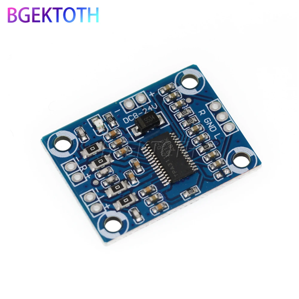 2X15W Digital Audio Stereo Amplifier Module Board TPA3110 Class D Power AMP Stereo Speaker Amplifier
2X15W Digital Audio Stereo Amplifier Module Board TPA3110 Class D Power AMP Stereo Speaker Amplifier