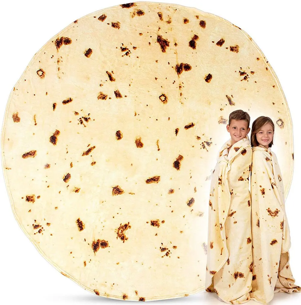 Soft warm flannel tortilla pizza blanket 280Gsm round shape donut airplane travel portable wearable winter throw blanket
Soft warm flannel tortilla pizza blanket 280Gsm round shape donut airplane travel portable wearable winter throw blanket