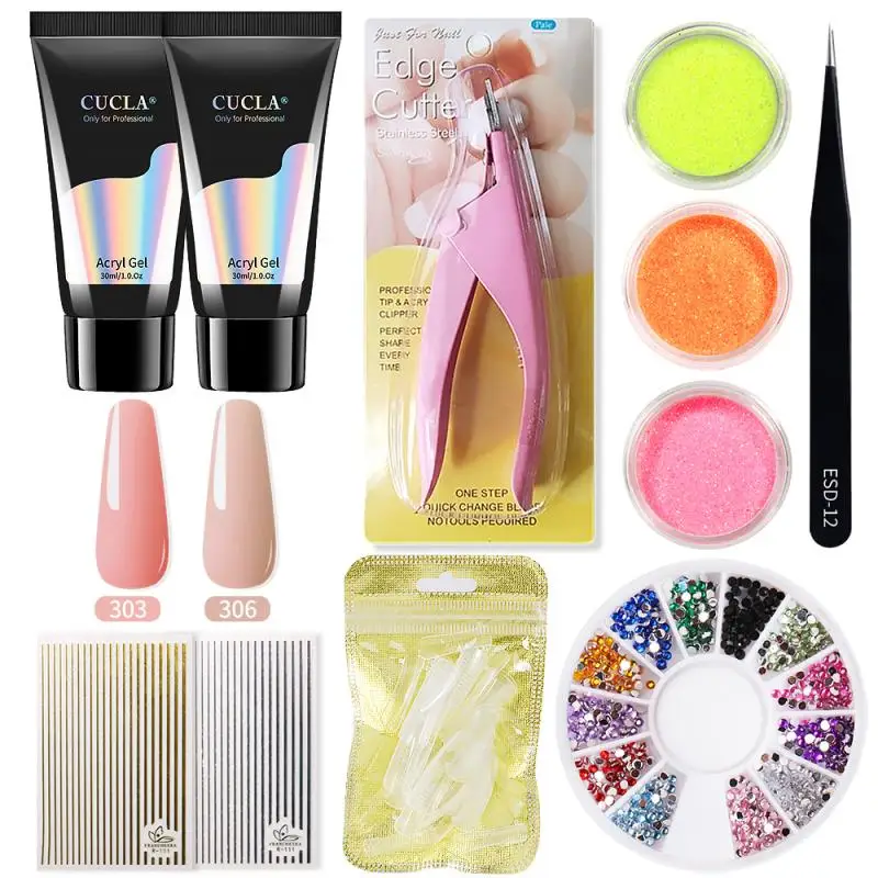 11pcs/set Nail Gel Kit Nails Polish Quick Building UV Gel Varnish Transparent Crystal Solid Extension Builder Manicure Tools Set
11pcs/set Nail Gel Kit Nails Polish Quick Building UV Gel Varnish Transparent Crystal Solid Extension Builder Manicure Tools Set