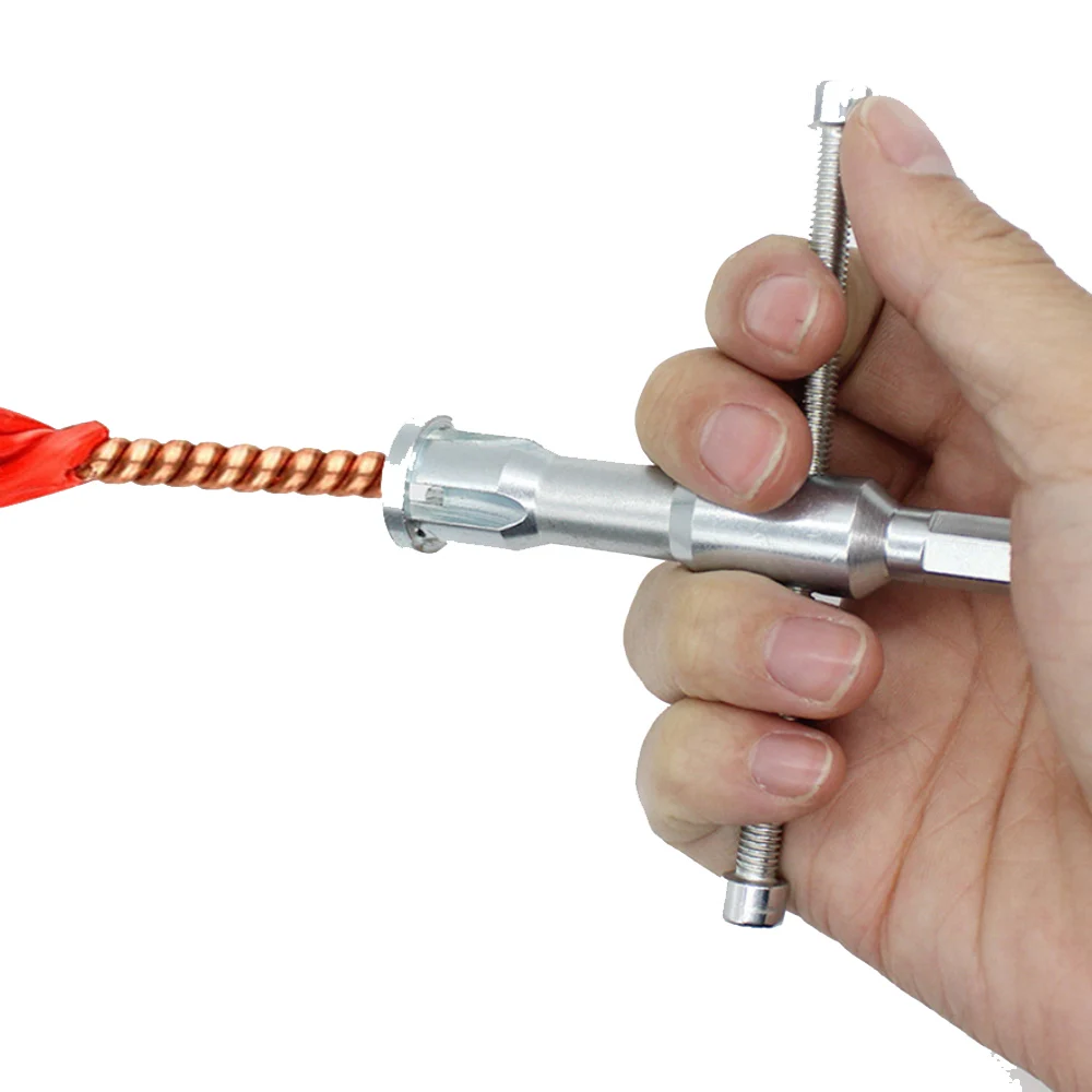 Electrical Twist Wire Stripping Wire Stripper Electrician Universal Automatic Twisting Wire Stripping Connector Hand Tools
Electrical Twist Wire Stripping Wire Stripper Electrician Universal Automatic Twisting Wire Stripping Connector Hand Tools