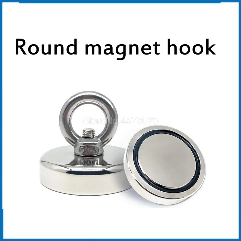 1 pcs Strong Neodymium Magnet Salvage Magnet Deep Sea Fishing Magnets Holder Pulling Mounting Pot with Ring Eyebolt
1 pcs Strong Neodymium Magnet Salvage Magnet Deep Sea Fishing Magnets Holder Pulling Mounting Pot with Ring Eyebolt