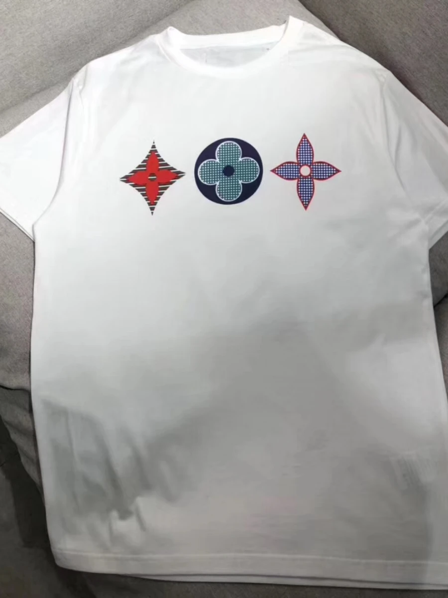 Fashion New 2021 Style High Street Wind Comfortable T-shirt Leisure Mercerized Cotton Cool Black and White The Letter Printing
Fashion New 2021 Style High Street Wind Comfortable T-shirt Leisure Mercerized Cotton Cool Black and White The Letter Printing