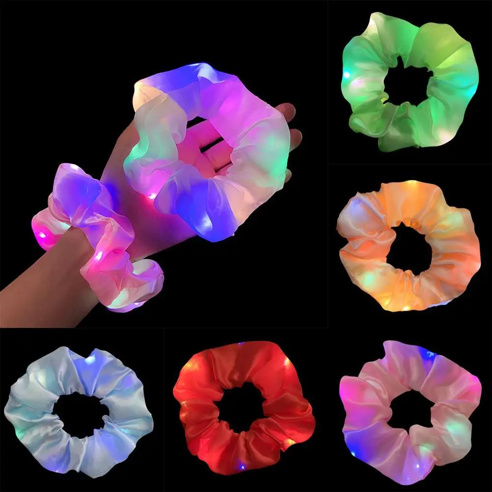 LED Hair Rope Decorative LED Hair Tie Three Gears Trendy High-quality Fluorescent LED Hair Ring
LED Hair Rope Decorative LED Hair Tie Three Gears Trendy High-quality Fluorescent LED Hair Ring