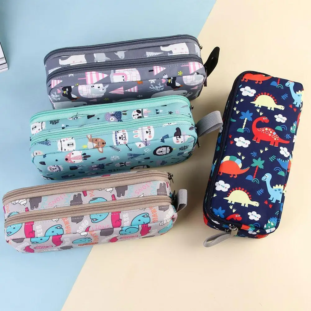 1PC Kawaii Animal Pencil Case Korean Big Pen Case Stationery Double Layer Pencil Bags Canvas School Pencil Cases
1PC Kawaii Animal Pencil Case Korean Big Pen Case Stationery Double Layer Pencil Bags Canvas School Pencil Cases