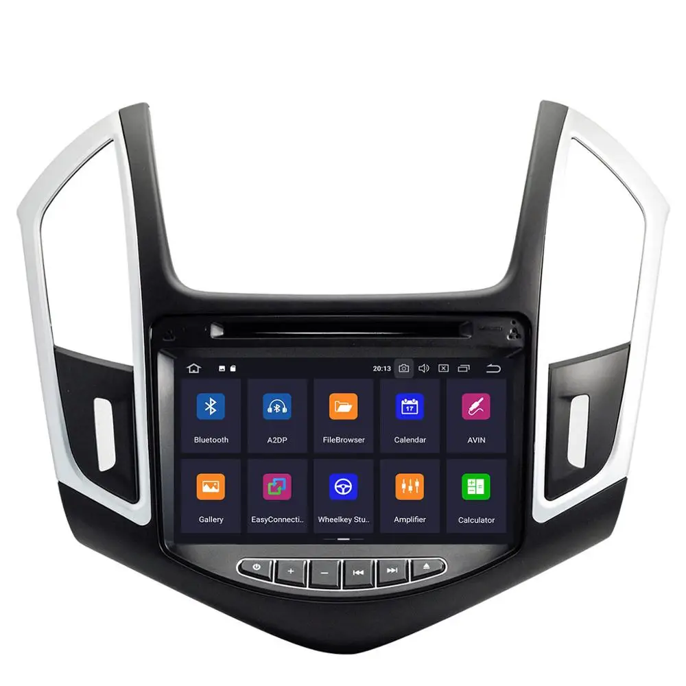 Android 10 8 ядер автомобильная фотомагнитола для Chevrolet CRUZE 2012-2015 автомедиа головное