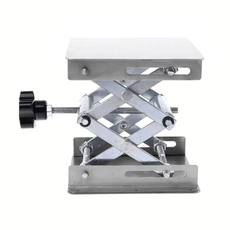 Laboratory Lifting Platform Stand Rack Scissor Jack Bench Lifter Table Lab 100x100mm Stainless Steel For Scientific
Laboratory Lifting Platform Stand Rack Scissor Jack Bench Lifter Table Lab 100x100mm Stainless Steel For Scientific