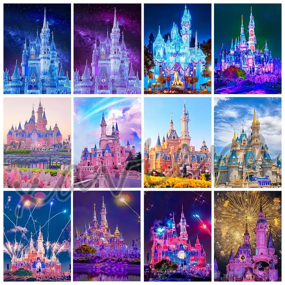 5D Diy Diamond Painting Fantasy Castle Scenery Mosaic Embroidery Full Square Drill Cross Stitch Picture of Rhinestone Artwork
5D Diy Diamond Painting Fantasy Castle Scenery Mosaic Embroidery Full Square Drill Cross Stitch Picture of Rhinestone Artwork