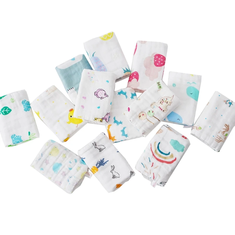 67JC 5pcs/Set Muslin 6 layers Cotton Soft Baby Towels Face Towel Handkerchief Bathing Feeding Face Washcloth
67JC 5pcs/Set Muslin 6 layers Cotton Soft Baby Towels Face Towel Handkerchief Bathing Feeding Face Washcloth