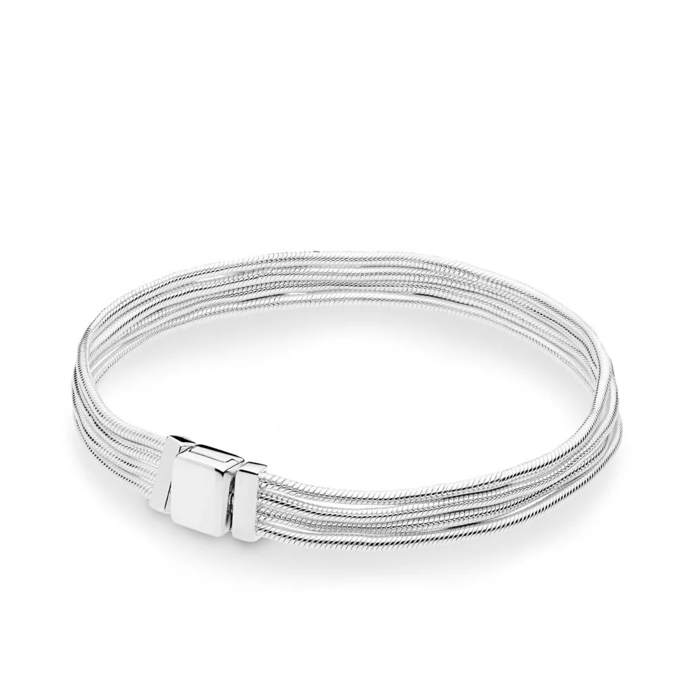 4 Style 925 Sterling Silver Bracelets Charms Reflexions Net Chain Bangles Bracelets For Women Wedding Jewelry
4 Style 925 Sterling Silver Bracelets Charms Reflexions Net Chain Bangles Bracelets For Women Wedding Jewelry