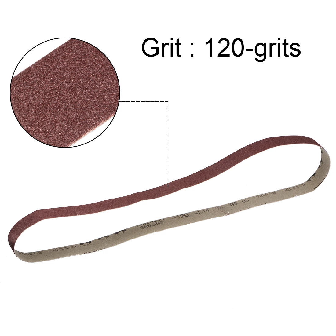 uxcell 2pcs 1-inch X 42-inch(25mm X 1065mm) Sanding Belt 120 Grit Aluminum Oxide to wood, plastic, fiberglass, steel metal
uxcell 2pcs 1-inch X 42-inch(25mm X 1065mm) Sanding Belt 120 Grit Aluminum Oxide to wood, plastic, fiberglass, steel metal