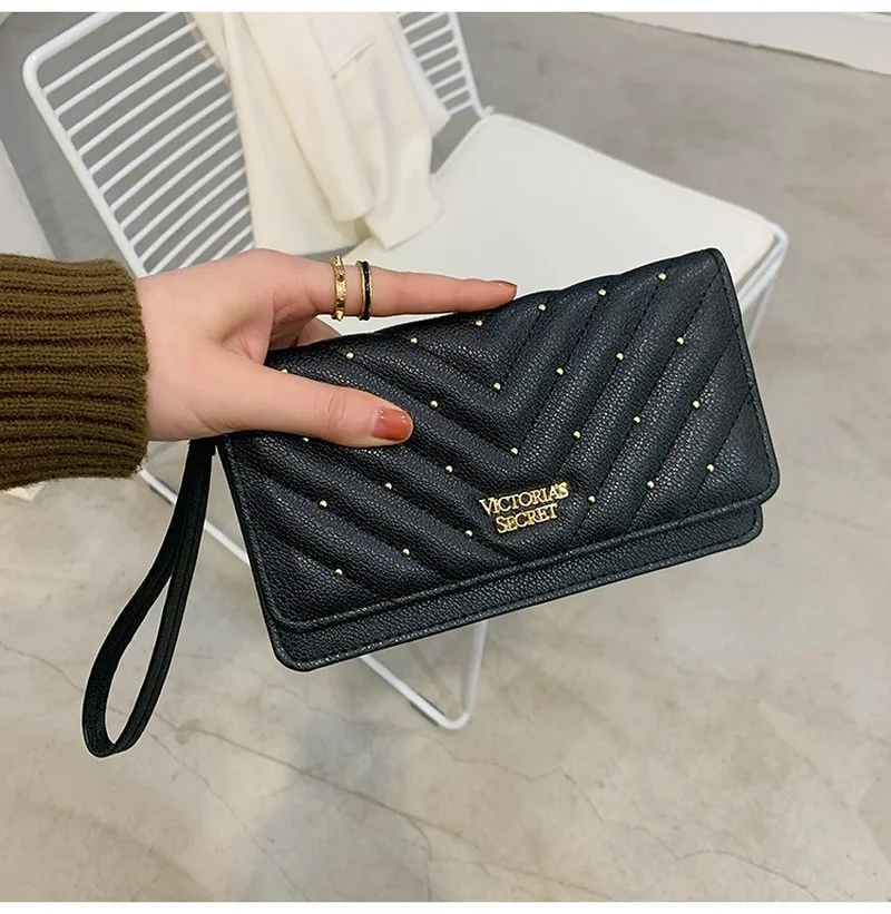 Wallet Ladies New Large Capacity Ladies Long Handbag Embroidery Screw Rivet Wallet purses and handbags Victora Secret Women bags
Wallet Ladies New Large Capacity Ladies Long Handbag Embroidery Screw Rivet Wallet purses and handbags Victora Secret Women bags