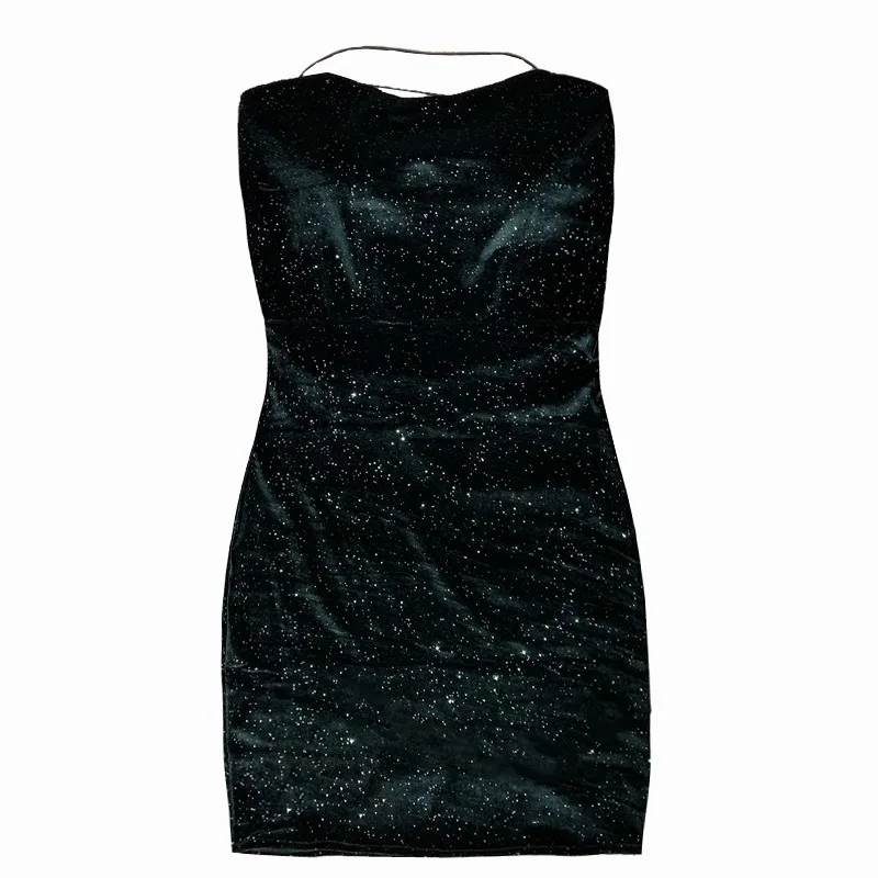 Mazefeng 2020 New Women Sexy Bodycon Party Dresses Ladies Backless Spaghetti Straps Clubwear Mini Package hip Dress low neck
Mazefeng 2020 New Women Sexy Bodycon Party Dresses Ladies Backless Spaghetti Straps Clubwear Mini Package hip Dress low neck