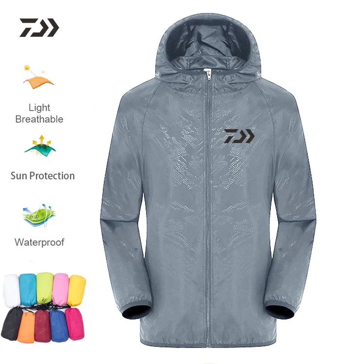 Daiwa Fishing Jacket Waterproof Anti-Uv Breathable Quick Dry Sun Protection Durable Windproof Fishing Clothes for Summer Fishing
Daiwa Fishing Jacket Waterproof Anti-Uv Breathable Quick Dry Sun Protection Durable Windproof Fishing Clothes for Summer Fishing