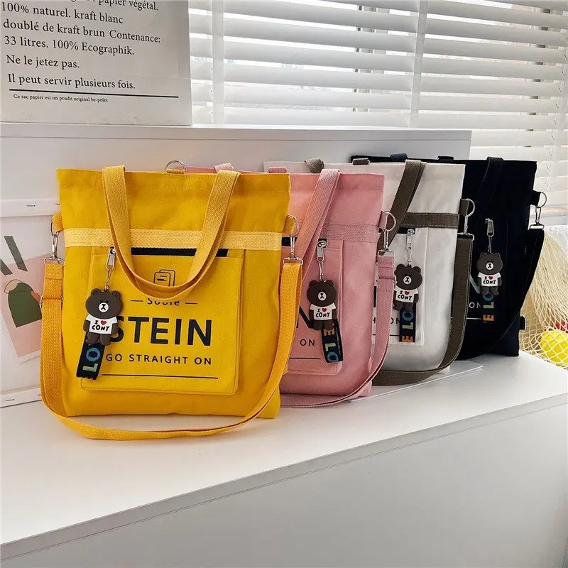 Women Canvas Shopping Bags Eco Friendly Shoulder Bag Large Capacity Vintage Handbag Tote Crossbody Bag for Student Purse Pocket
Women Canvas Shopping Bags Eco Friendly Shoulder Bag Large Capacity Vintage Handbag Tote Crossbody Bag for Student Purse Pocket