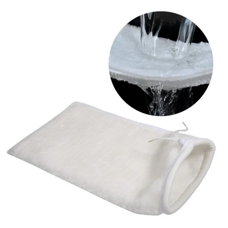 5 PCS Aquarium Filter Sand Sump Felt Drawstring Filter Bag for Fish Tank Marine Reef Filtration Gravel Cleaner Replacement Bags 
5 PCS Aquarium Filter Sand Sump Felt Drawstring Filter Bag for Fish Tank Marine Reef Filtration Gravel Cleaner Replacement Bags