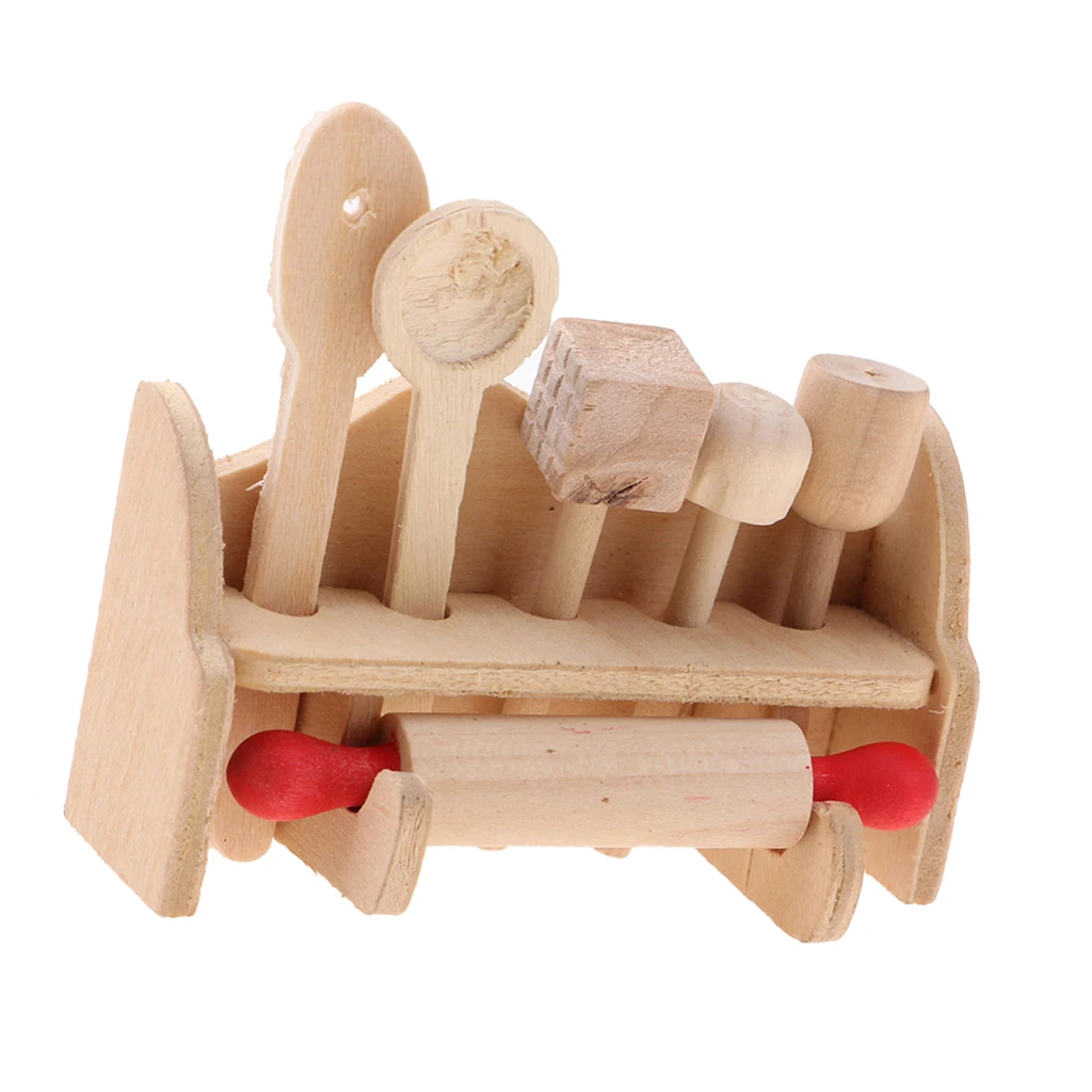 Dollhouse Kitchen Accessories, 1/12 Miniature Kitchenware Cookware with Organizer Shelf
Dollhouse Kitchen Accessories, 1/12 Miniature Kitchenware Cookware with Organizer Shelf