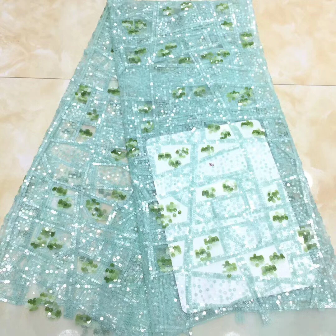 Green African Lace Fabric With Sequins Nigerian French Lace Fabric High Quality Sequins Net Tulle Lace For Wedding Dress KH20135
Green African Lace Fabric With Sequins Nigerian French Lace Fabric High Quality Sequins Net Tulle Lace For Wedding Dress KH20135