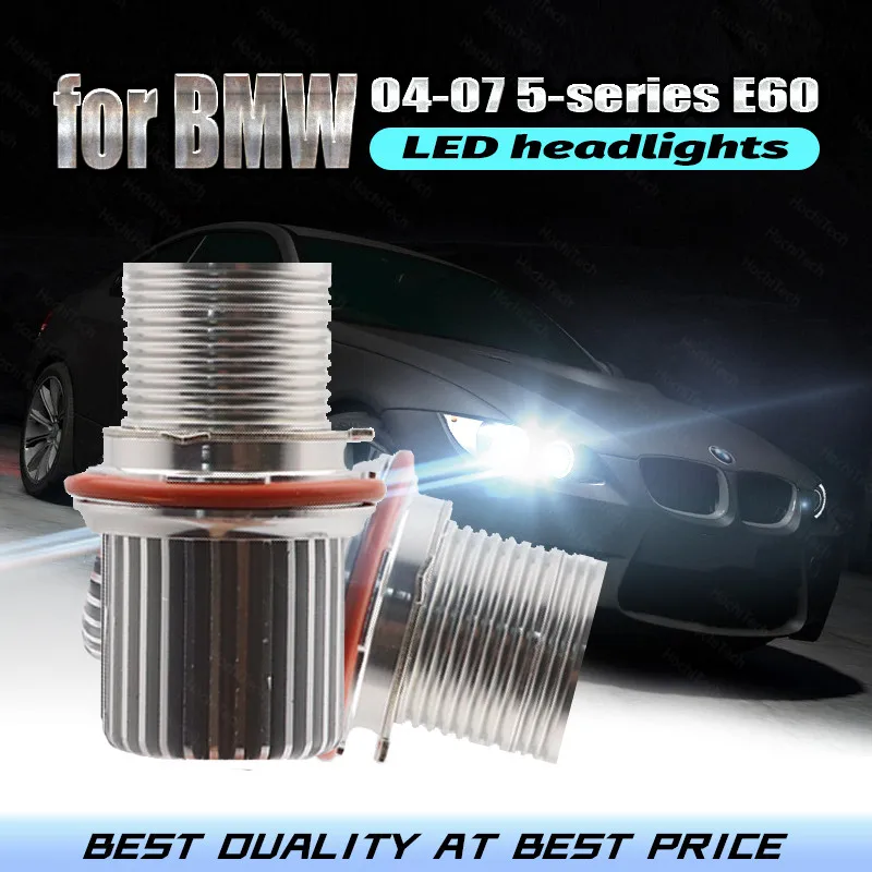 LED Marker Ultra Bright No Error 2000LM 80W LED for 04-07 BMW 5-series E60 525i 525xi 530i 530xi 545i 550i LED Angel Eyes Light 
LED Marker Ultra Bright No Error 2000LM 80W LED for 04-07 BMW 5-series E60 525i 525xi 530i 530xi 545i 550i LED Angel Eyes Light