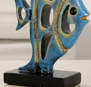 Blue Ocean Fish Statue Home Soft Decoration Living Room Office Wine cabinet Decoration Resin Handicraft
Blue Ocean Fish Statue Home Soft Decoration Living Room Office Wine cabinet Decoration Resin Handicraft