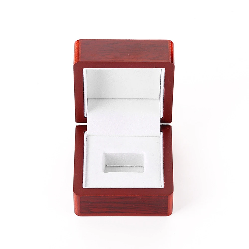 Square wooden ring box decoration packing box single hole simple fashion gift packaging display small exquisite wholesale
Square wooden ring box decoration packing box single hole simple fashion gift packaging display small exquisite wholesale