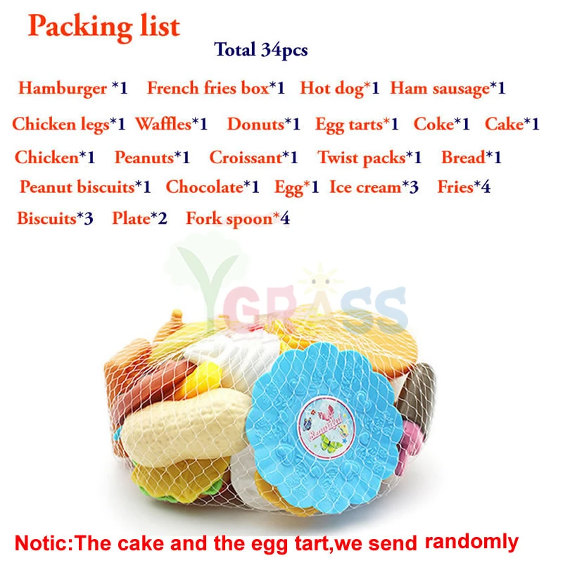 Kid's Kitchen Set Girls Toys Fast Food Pretend Play Cooking Games Miniature Foods Toy Dishes Products For Children
Kid's Kitchen Set Girls Toys Fast Food Pretend Play Cooking Games Miniature Foods Toy Dishes Products For Children