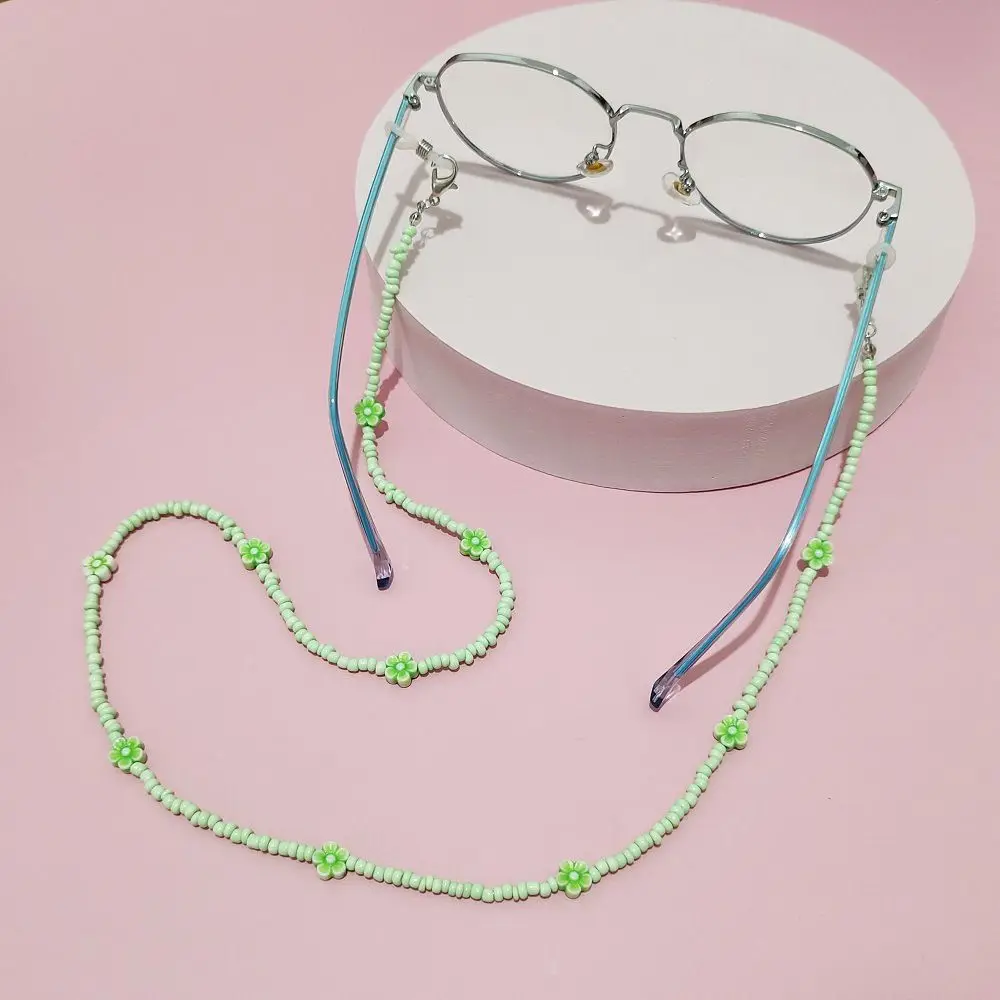 1PC Simple Bead Flower Chain Beaded Hanging Chain Small Flower Glasses Chain Multipurpose Necklace Sunglasses Cords
1PC Simple Bead Flower Chain Beaded Hanging Chain Small Flower Glasses Chain Multipurpose Necklace Sunglasses Cords