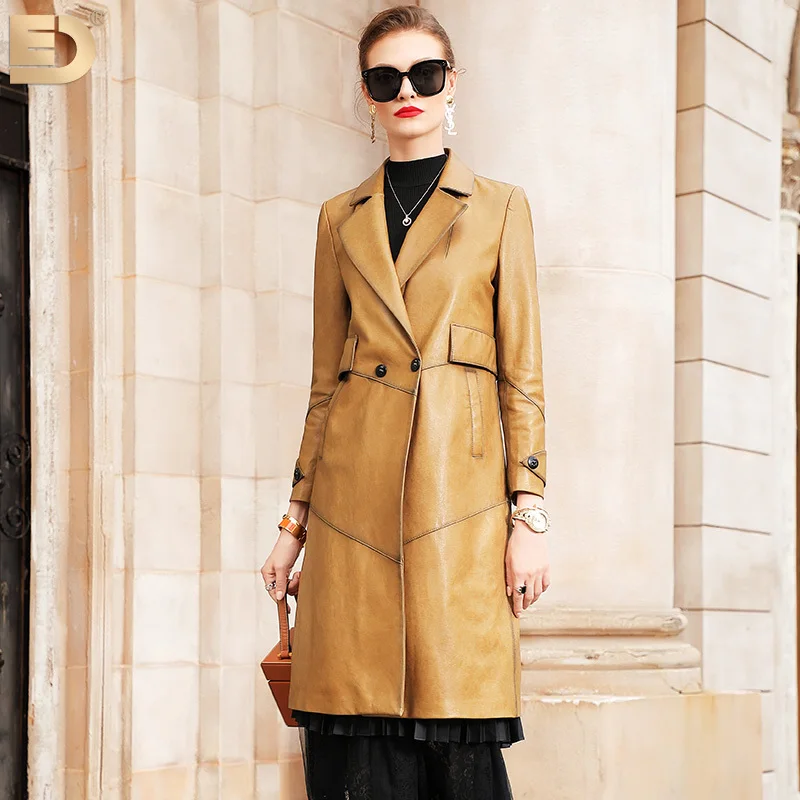 Real Genuine Leather Jacket Autumn Winter Coat Women Clothes 2020 Korean Vintage 100% Sheepskin Coat Female Windbreaker ZT4331
Real Genuine Leather Jacket Autumn Winter Coat Women Clothes 2020 Korean Vintage 100% Sheepskin Coat Female Windbreaker ZT4331