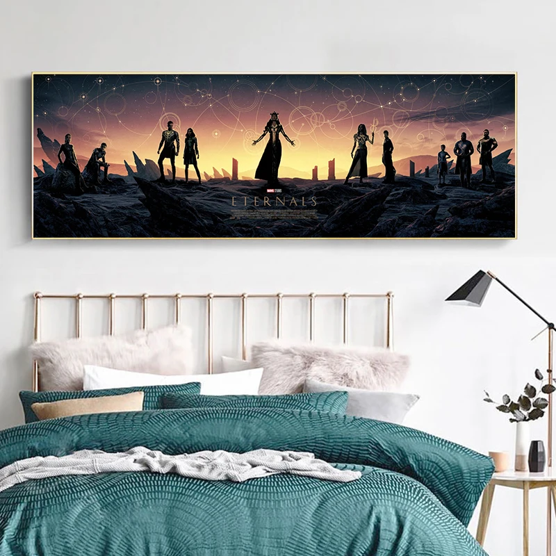 Newest 2021 Movie Marvel Eternals Posters And Prints For Living Room Disney Films Superhero Canvas Painting Wall Art Home Decor
Newest 2021 Movie Marvel Eternals Posters And Prints For Living Room Disney Films Superhero Canvas Painting Wall Art Home Decor