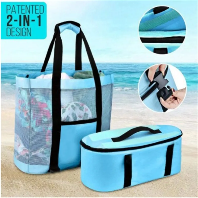 Outdoor Camping Beach Mesh Tote Bag With Cooler Bag Packing Organizer Multifunctional Waterproof Backpack -40
Outdoor Camping Beach Mesh Tote Bag With Cooler Bag Packing Organizer Multifunctional Waterproof Backpack -40