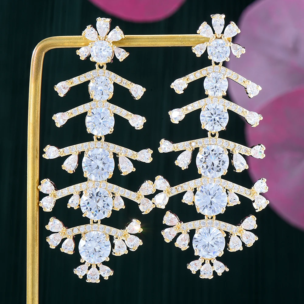 Blachette Trend Fashion Long Dangle Pendant Earrings For Women Zircon Big Pendant Earrings Banquet Celebration Jewelry Accessory
Blachette Trend Fashion Long Dangle Pendant Earrings For Women Zircon Big Pendant Earrings Banquet Celebration Jewelry Accessory
