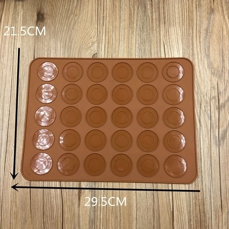 Силиконовый коврик для выпечки Macaron 1 шт. кухонные принадлежности аксессуары