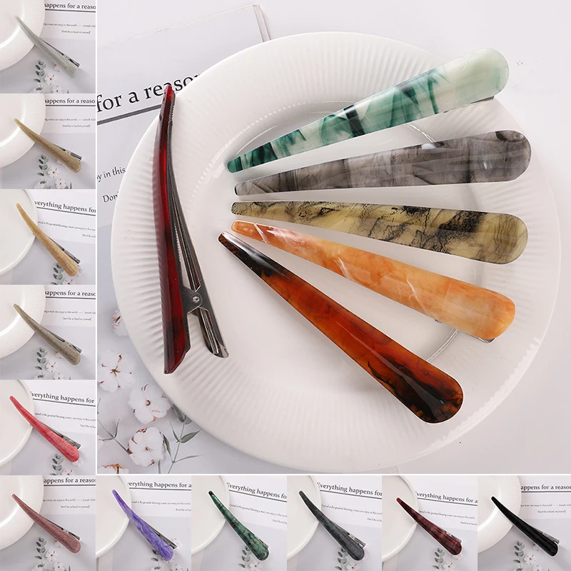 New Acetate Large Bright Colorful Barrette Horn Hair Clip Long Stick Hairpins Shower Makeup Ponytail Holder Hair Claws Clamp
New Acetate Large Bright Colorful Barrette Horn Hair Clip Long Stick Hairpins Shower Makeup Ponytail Holder Hair Claws Clamp